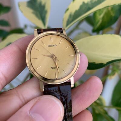 antique vintage SEIKO DOLCE ゴールド 薄型 antique vintage SEIKO DOLCE ゴールド 薄型