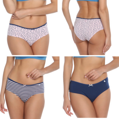 Pretty Polly Briefs Knickers Cheeky Alice Shorts Ladies Hipster Briefs 3 Pack