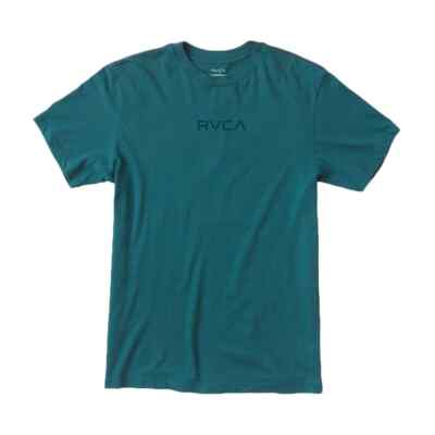 

Футболка с короткими рукавами RVCA Small RVCA (голубой павлин) Футболка с рисунком, Peacock blue