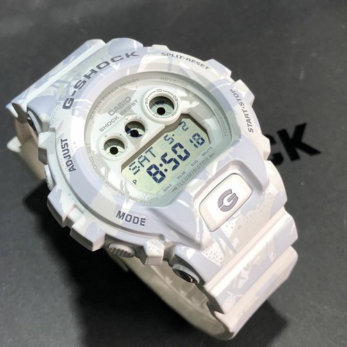 Pre-owned Casio Gd-x6900mc-7 G-shock Camouflage Series Big Size Men's Watch