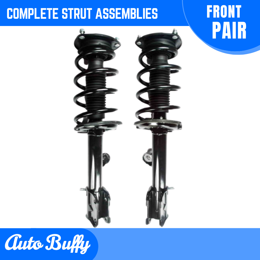 2 Front Pair Complete Strut & Spring Assembly For 2011 2012 2013 Kia