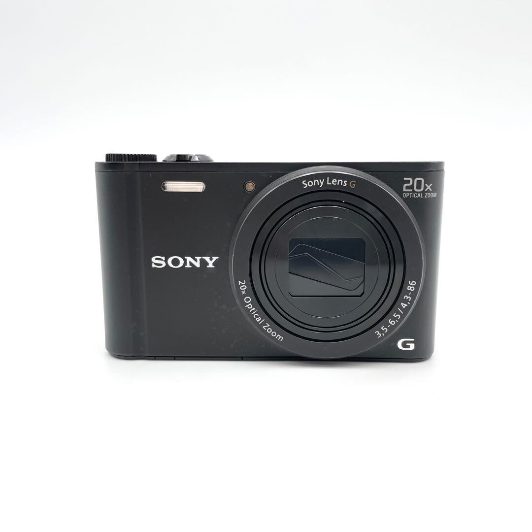 Sony CyberShot DSC-WX350 Black Digital Camera 20x Battery