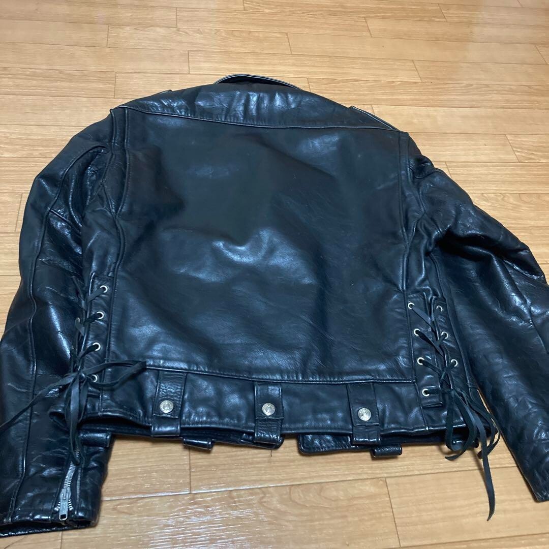 Schott Perfecto Lace-up back Leather Riders Jacket Men Size