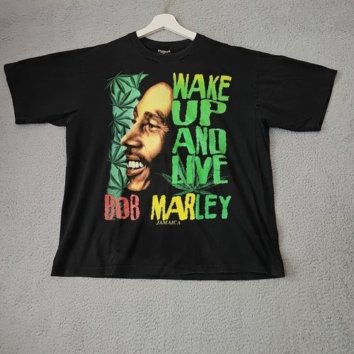 Bob Marley Wake Up and Live ビンテージTシャツ Vintage RED Rock Of The T Shirts BOB MARLEY Wake Up And Live