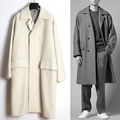 AURALEE オーラリー WOOL SILK MELTON COAT AURALEE WOOL SILK MELTON DUFFLE COAT (Mens) |