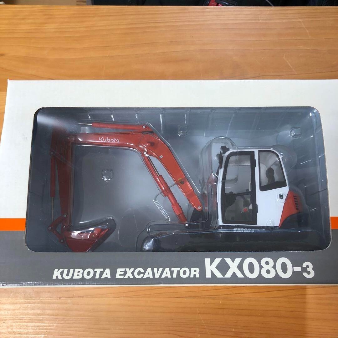 クボタ KX080-3 ミニチュア重機 Kubota miniature KX080-3 EXCAVATOR | eBay
