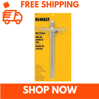 Dewalt Circular Saw Rip Cut Guide Fence Cutting Power Tool Attachment Accessory