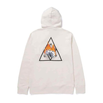 

HUF Worldwide Hot Dice TT Пуловер (натуральный) Толстовка с капюшоном, Natural