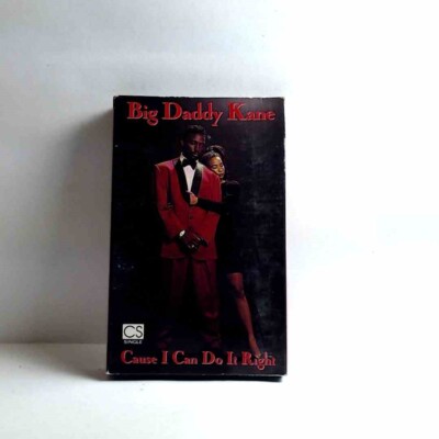 Big Daddy Kane  Cause I Can Do It Right (Cassette, US, 1990, Cold Chillin) CT784
