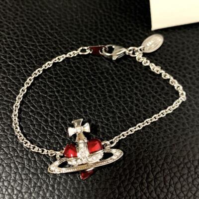 アクセサリー Vivienne Westwood - heart cross bracelet $_1.JPG?set_id=880000500F