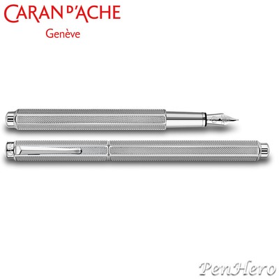 Caran d'Ache Palladium-coated Ecridor Milanese Mesh Fountain Pen Fine 958.335