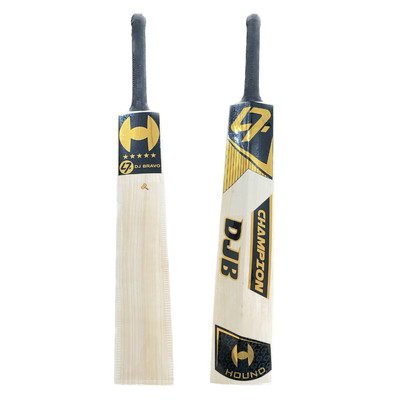 Hound DJ Bravo Grade 1 English Willow Cricket Bat