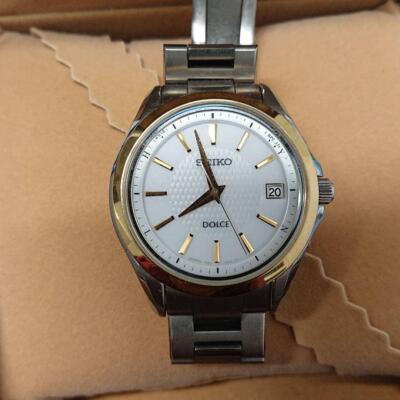 SEIKO DOLCE SOLAR デイデイト 腕時計 メンズ 楽天市場】☆極美品【SEIKO】セイコー ドルチェ デイト SADZ078