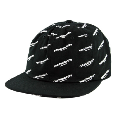 

Кепка Snapback The Hundreds Pierce (черная) мужская неструктурированная кепка с 6 панелями, Черный