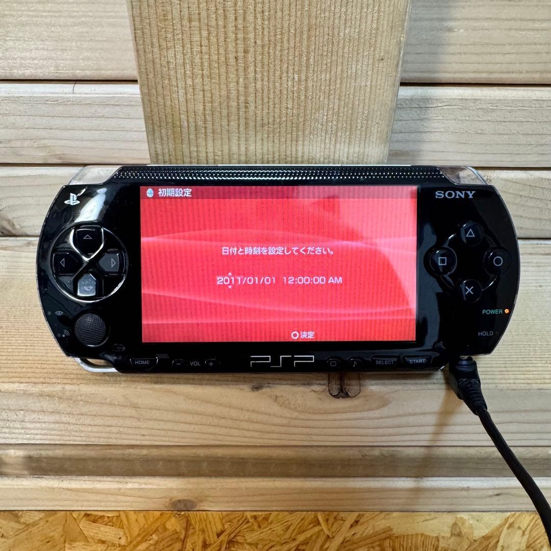 Sony PSP-1000 PlayStation Portable Black Handheld Console w/ AC