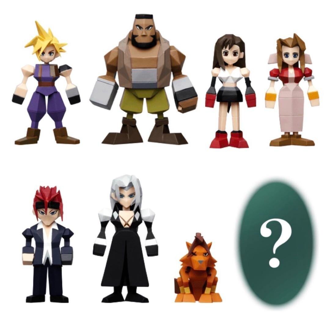 FINAL FANTASY VII REMAKE ミニフィギュアセット+１ FF7リメイク＆リバース ミニフィギュアセット Square Enix FINAL