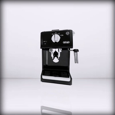 De'Longhi ECP3120 + 15 Bar Espresso Machine with Adva Black 9.6 x 7.2 x 11.9 inc