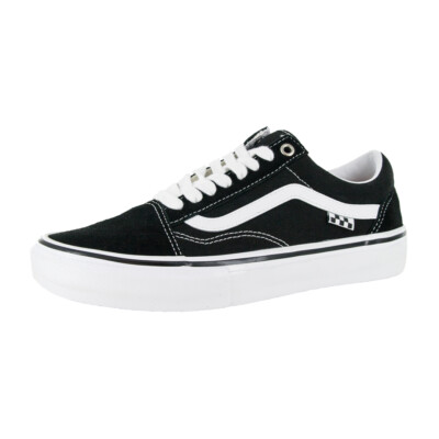 Кроссовки Vans Skate Old Skool (черный/белый) Классическая обувь для скейтбординга