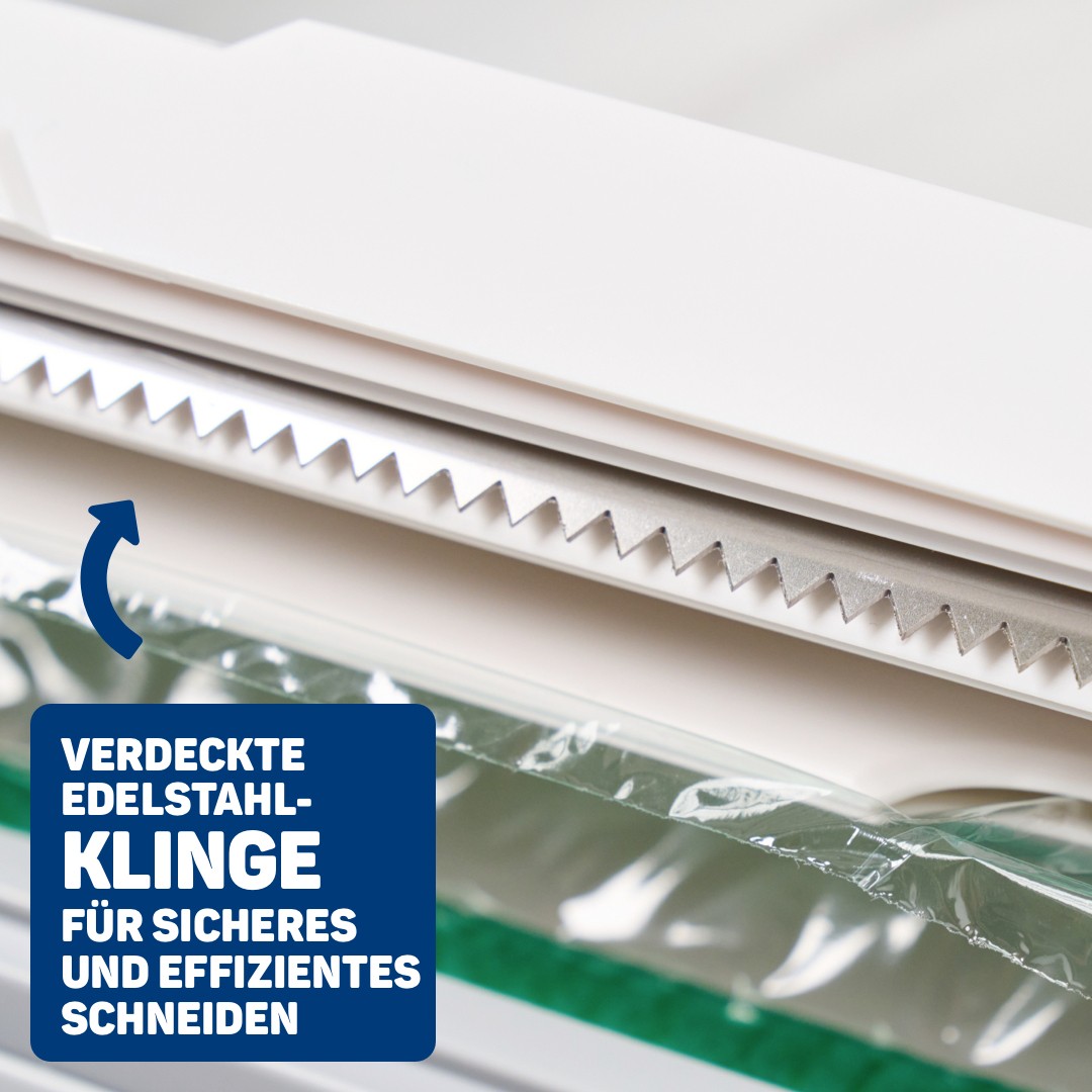 Toppits Folienspender Folienabroller Folienschneider Alufolie Frischhaltefolie - Bild 7 von 10