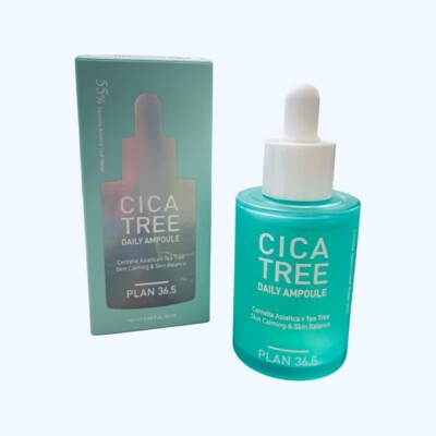 Cica Tree Daily  Ampoule Skin Calming & Balance By PLAN 36.5 - 1.69 FL OZ