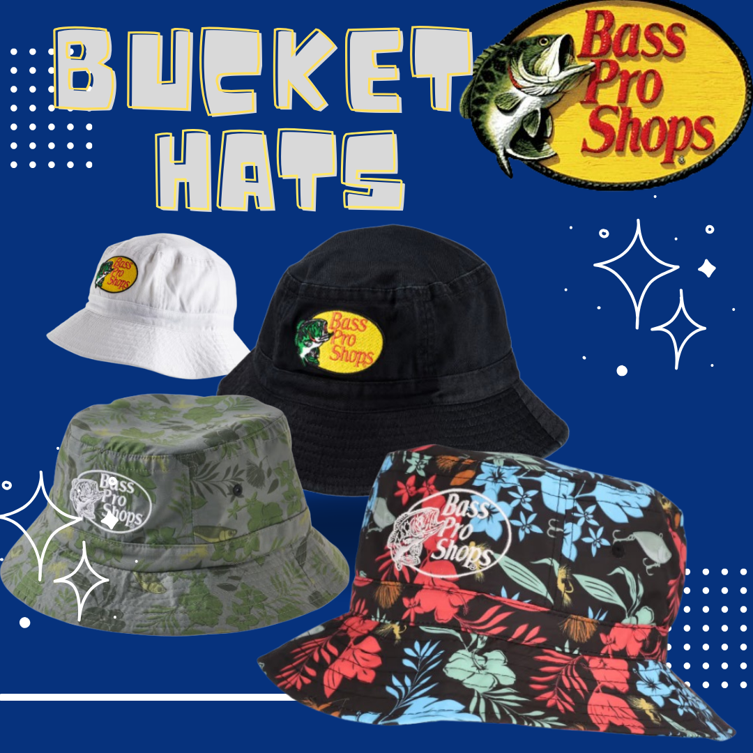 BASS PRO SHOPS ロウクラウン　ハワイアン　バケットハット バス プロ ショップス「ハワイアン バケット ハット / Low-Crown