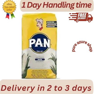 P.A.N. Pre-Cooked White Corn Meal for Traditional Latin Dishes
