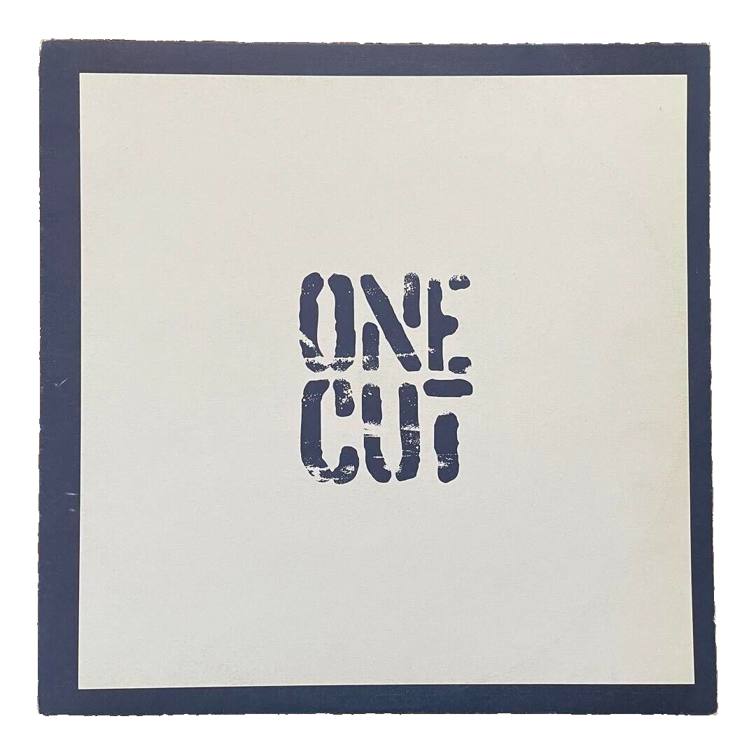 Banksyデザイン ONE CUT 12インチレコード One Cut / Mr X / Rhythm Geometry 12