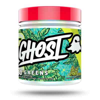 GHOST GREENS - LIME 30 Servings Superfood EXP 9/24