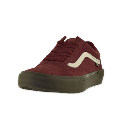 Кроссовки Vans BMX Old Skool (портвейн/резинка) для скейтбординга