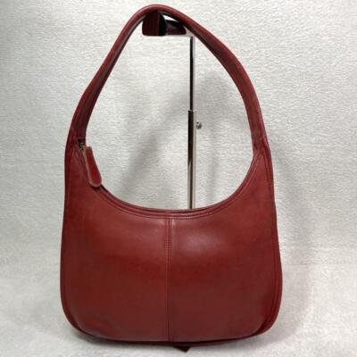 Vintage Coach Old Ergo Handbag A8D 9025 Red Excellent