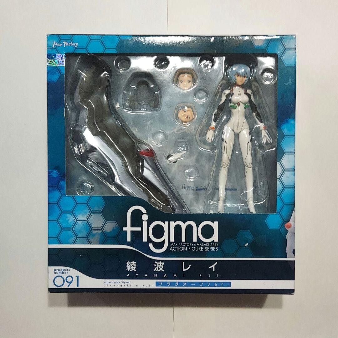 Max Factory - figma EVANGELION2.0 レイ(091)&amp;アスカ(084)　セット Max Factory - figma EVANGELION2.0 レイ(091)&アスカ(084