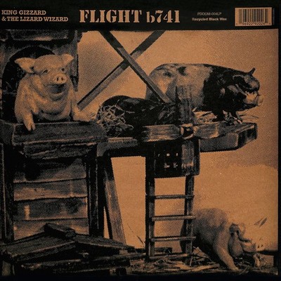 KING GIZZARD & THE LIZARD WIZA FLIGHT B741 [RECYCLED BLACK