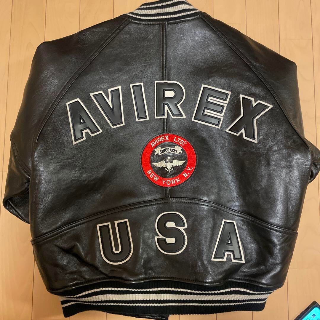 AVIREX Authentic Leather Jacket American Classics Size XS | eBay