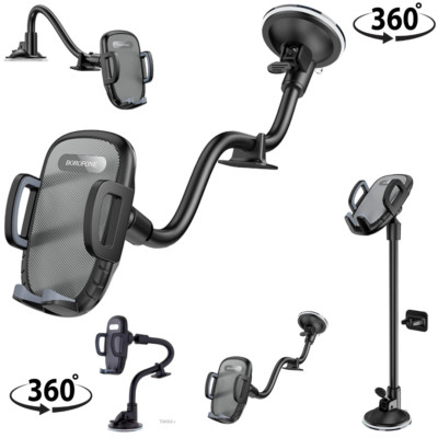Phone Holder For Car 360° Rotatable iPhone Mobile Phone Suction Universal Mount