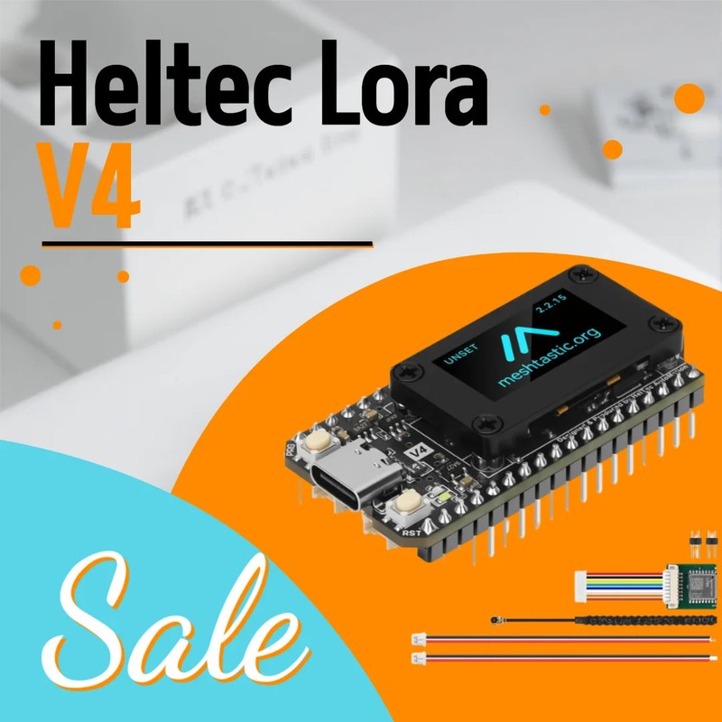 1/2 PCS Heltec V4 LoRa 32 Development Board Upgraded ESP32-S3 SX1262 WiFi Blueto