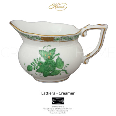 Herend - Apponyi Green - Milk Jug - Authorized Reseller