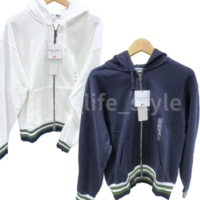 UNIQLO Roger Federer by JW ANDERSON Sweat Full Zip Hoodie 2Colors