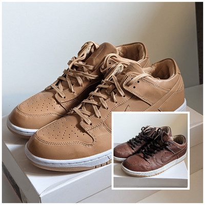 Nike Dunk Low Lux Vachetta Tan (2017) US11,5 EU45,5 - NEU mit Karton - rare -