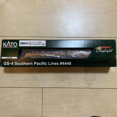鉄道模型 KATO 12604-6 Southern Pacific GS-4 KATO N-Scale 12604-6 GS-4 SOUTHERN PACIFIC SP Lines #4449