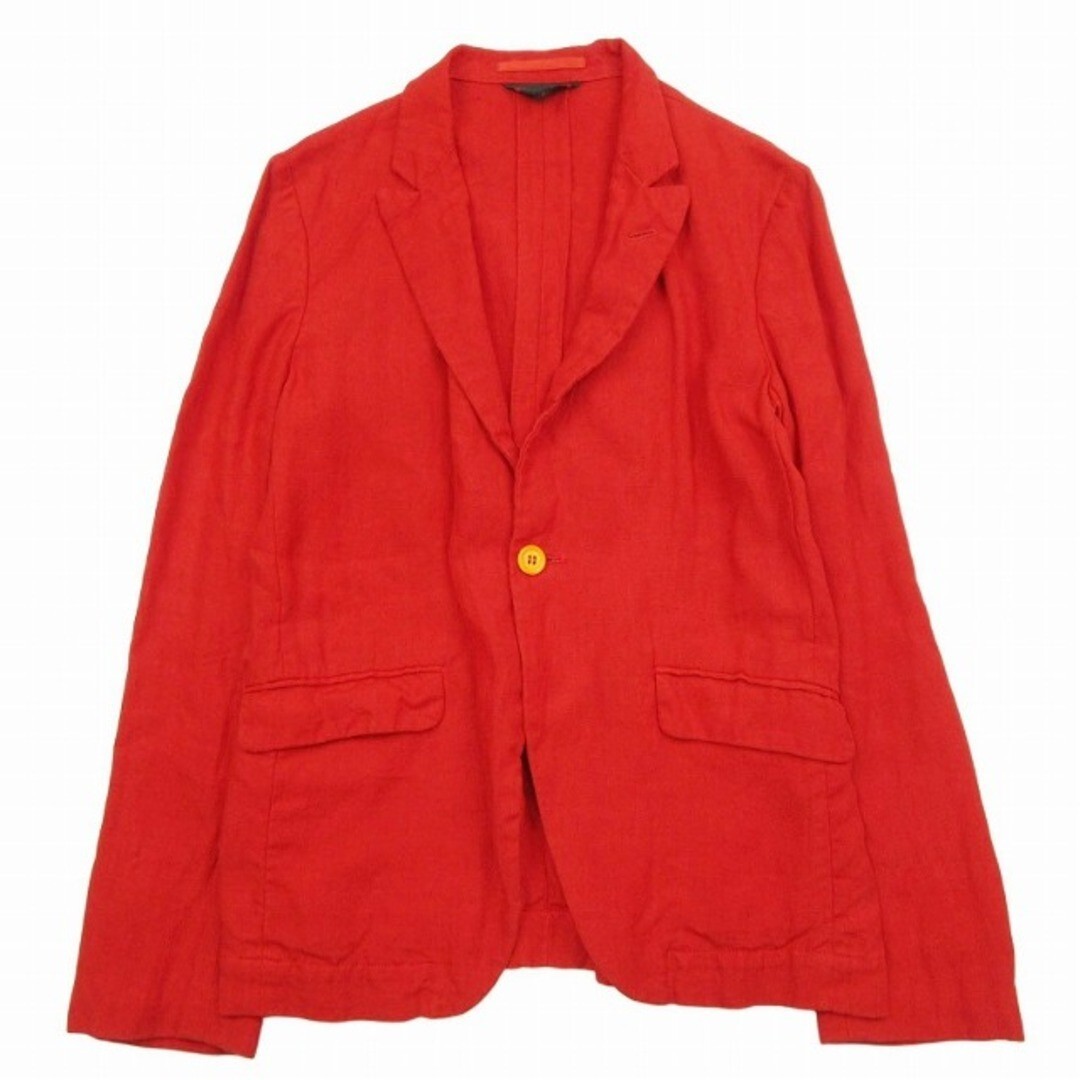 ジャケット・アウター 00s COMME des GARCONS Tailored Jacket Vintage 02SS Comme des Garcons Linen Tailored Jacket Blazer