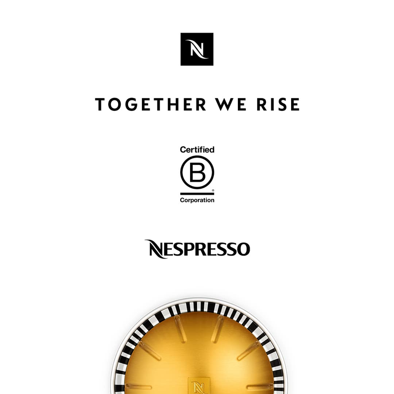 Nespresso Capsules Vertuoline, Altissio Decaffeinato, Dark Roast Espresso, 50 Co