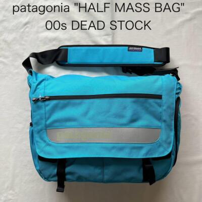 old patagonia blue messenger bag vintage y2k [Used VG