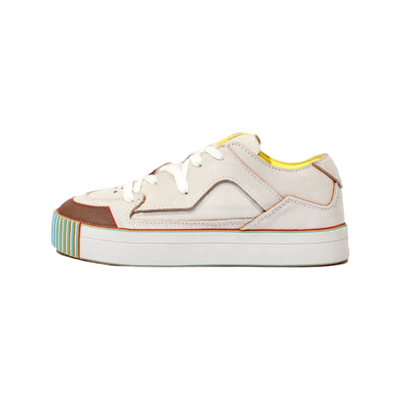 Red yellow and best sale blue off white shoes