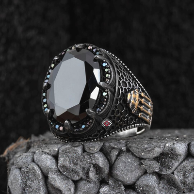 Stylish sale silver rings