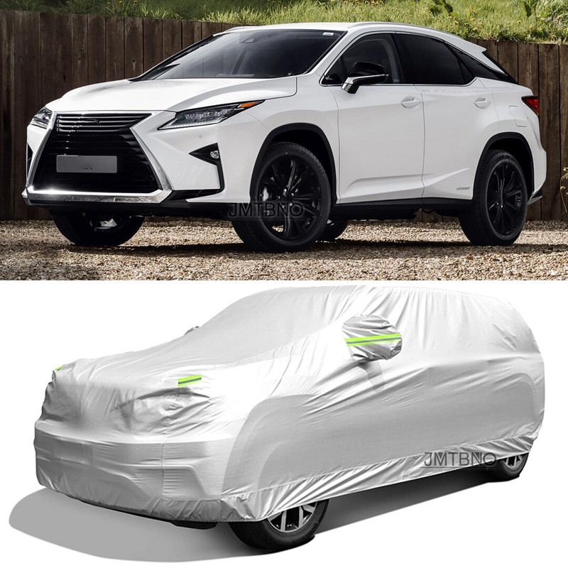 Hail Car Cover Protection For Lexus RX350/350 F Sport/350L/450h,Car Cover Hail Protection 5-Layer Waterproof All-Weather Snowproof, Windproof, UV & Sun Protection,Black - View #7