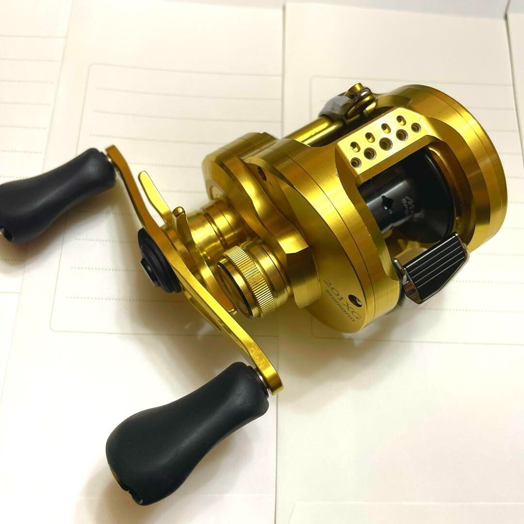 リール SHIMANO CALCUTTA CONQUEST 201XG Shimano 22 CALCUTTA CONQUEST 201XG Bait Casting Reel 