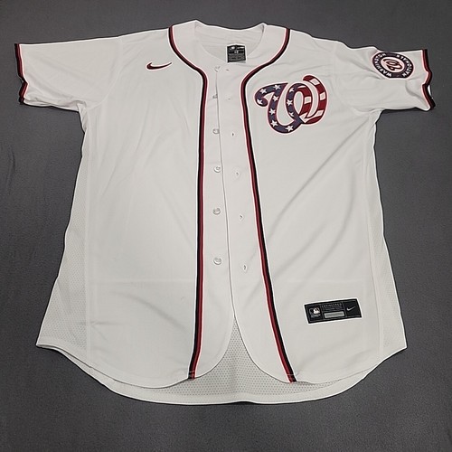 ワシントン・ナショナルズ\"majestic\"ベースボールシャツ サイズ48 MLB Used Washington Nationals Majestic cool base Baseball