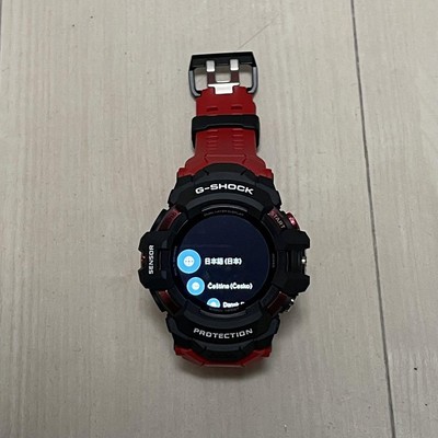 Pre-owned Casio Shock G-squad Pro Gswh1000-1a4 Black With Wear Os By Google