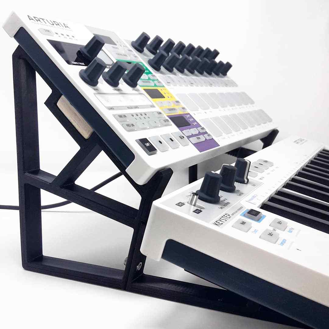 3DWaves Dual Tier Stands For The Arturia Keystep And Beatstep Pro