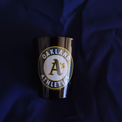 Shot Glass Black Oakland A's Athletics